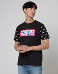 Disney Spiderman Fullprint On Sleeve Short Sleeve T-Shirt