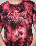 Star Wars Short Sleeve T-Shirt Print Logo Starwars Tie Dye