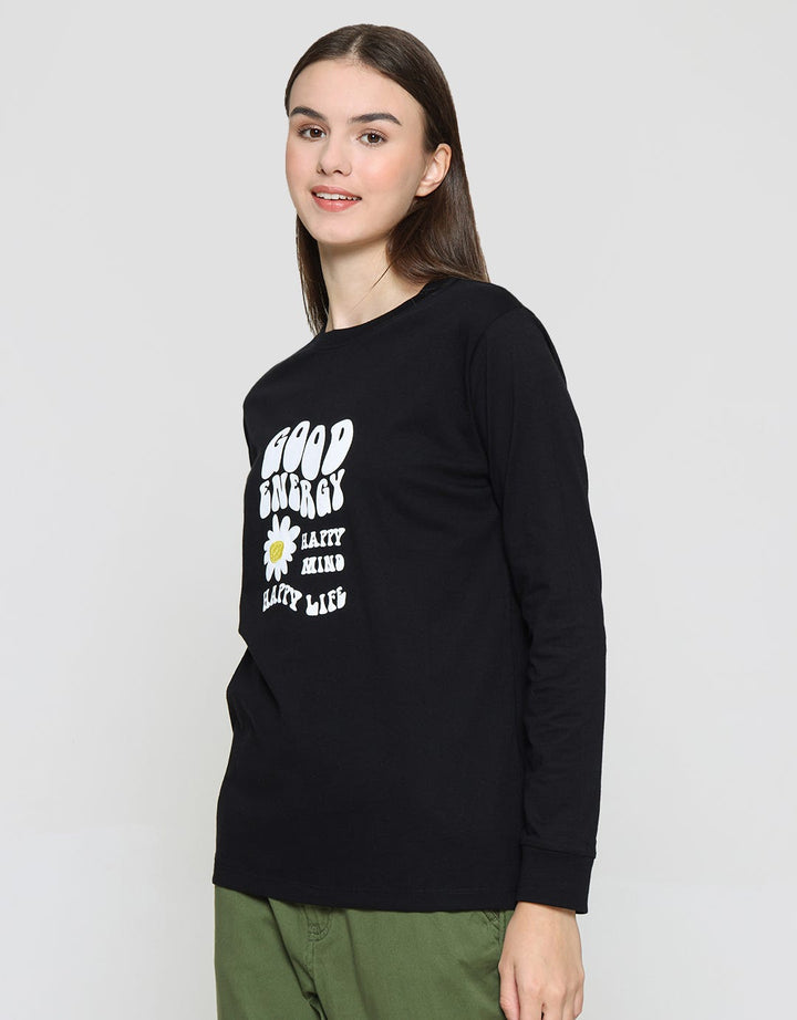 Cardinal Good Energy Print Women's Casual T-Shirt