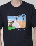T Zone Short Sleeve T-Shirt Oversize Theme Summertime 1