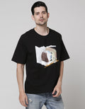 T Zone Short Sleeve T-Shirt Photoprint Oversize Summertime 1