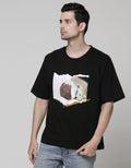 T Zone Short Sleeve T-Shirt Photoprint Oversize Summertime 1