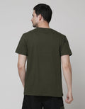T Zone Short Sleeve T-Shirt Photoprint Theme Monochromatic Landscape