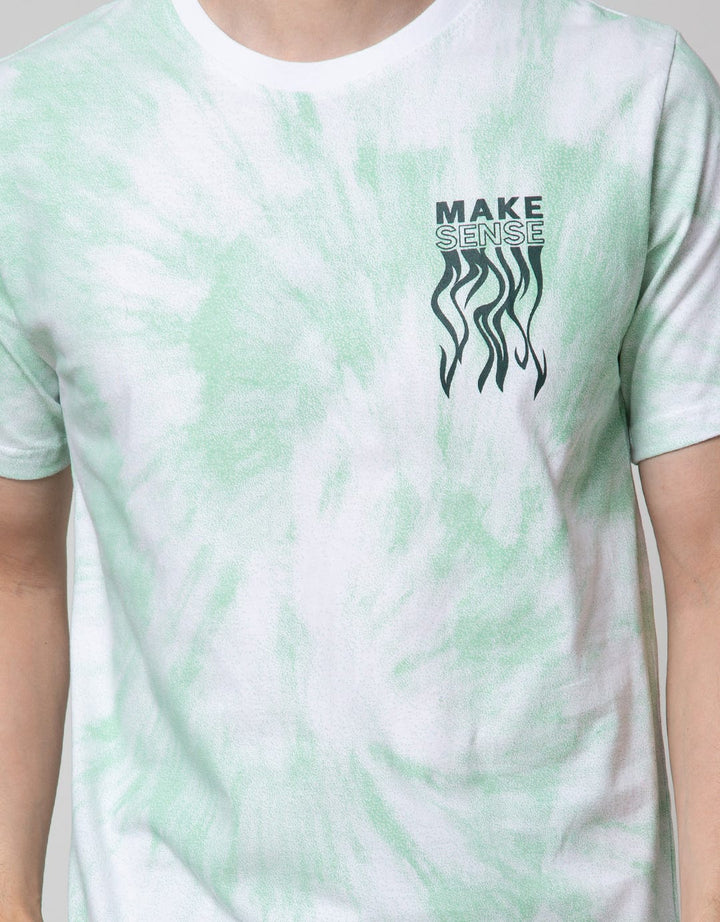 T Zone Short Sleeve T-Shirt Fullprint Make Sense