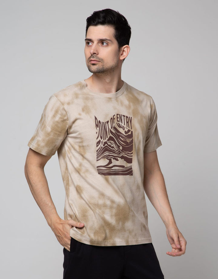 T Zone Short Sleeve T-Shirt Fullprint Point Of Entry