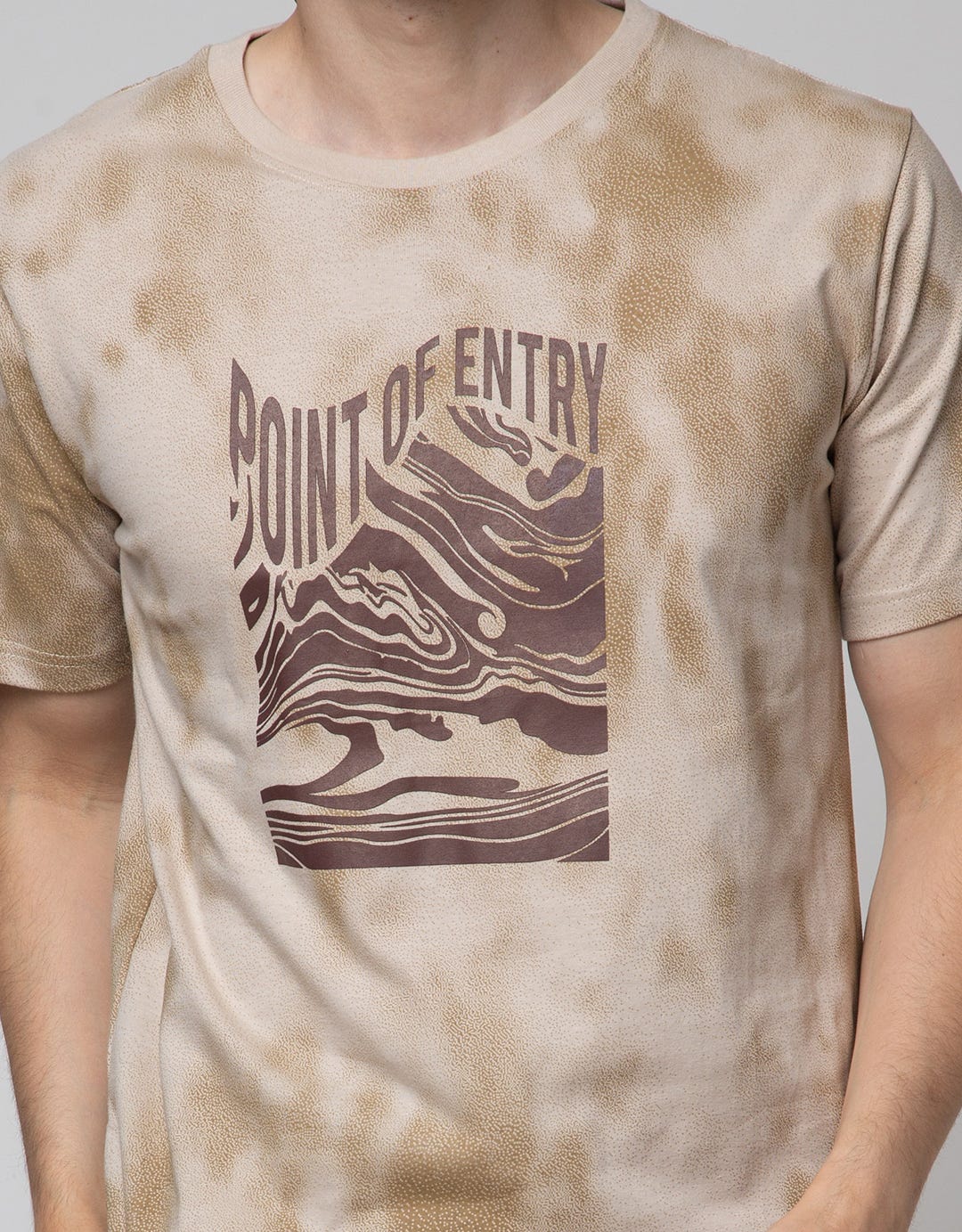 T Zone Short Sleeve T-Shirt Fullprint Point Of Entry