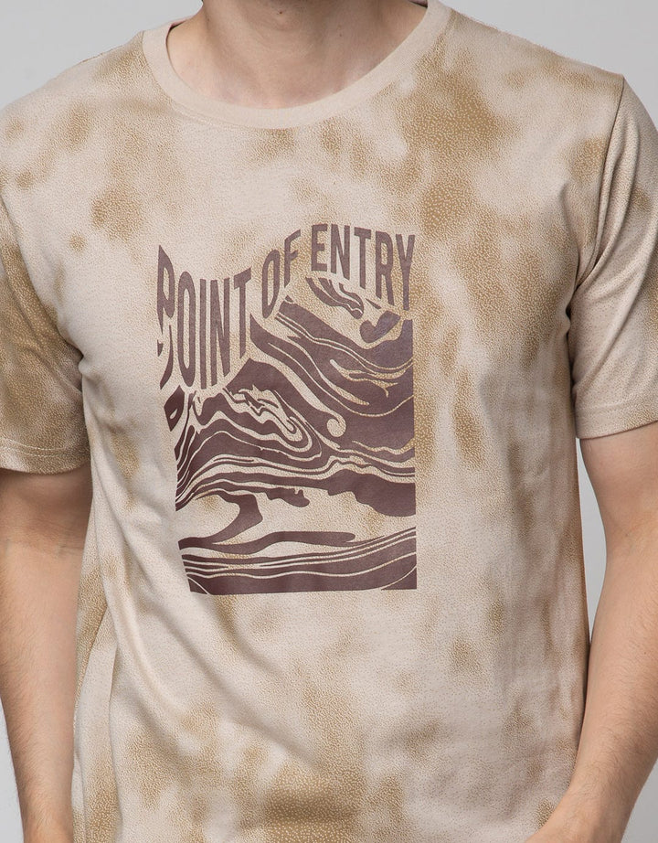 T Zone Short Sleeve T-Shirt Fullprint Point Of Entry