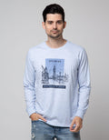 T Zone Long Sleeve T-Shirt Theme Scenery Photoprint - Dreaming 1