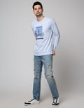 T Zone Long Sleeve T-Shirt Theme Scenery Photoprint - Dreaming 1