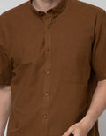 Stanley Adams Short Sleeve Shirt Solid Regular