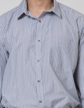 Stanley Adams Long Sleeve Shirt Stripe Reguler