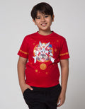 Character Short Sleeve T-Shirt Print Looney Toons Cny Year Rabbit