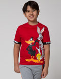 Character T-Shirt Looney Toons Daffy N Friends