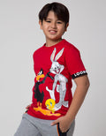 Character T-Shirt Looney Toons Daffy N Friends