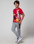 Character T-Shirt Looney Toons Daffy N Friends