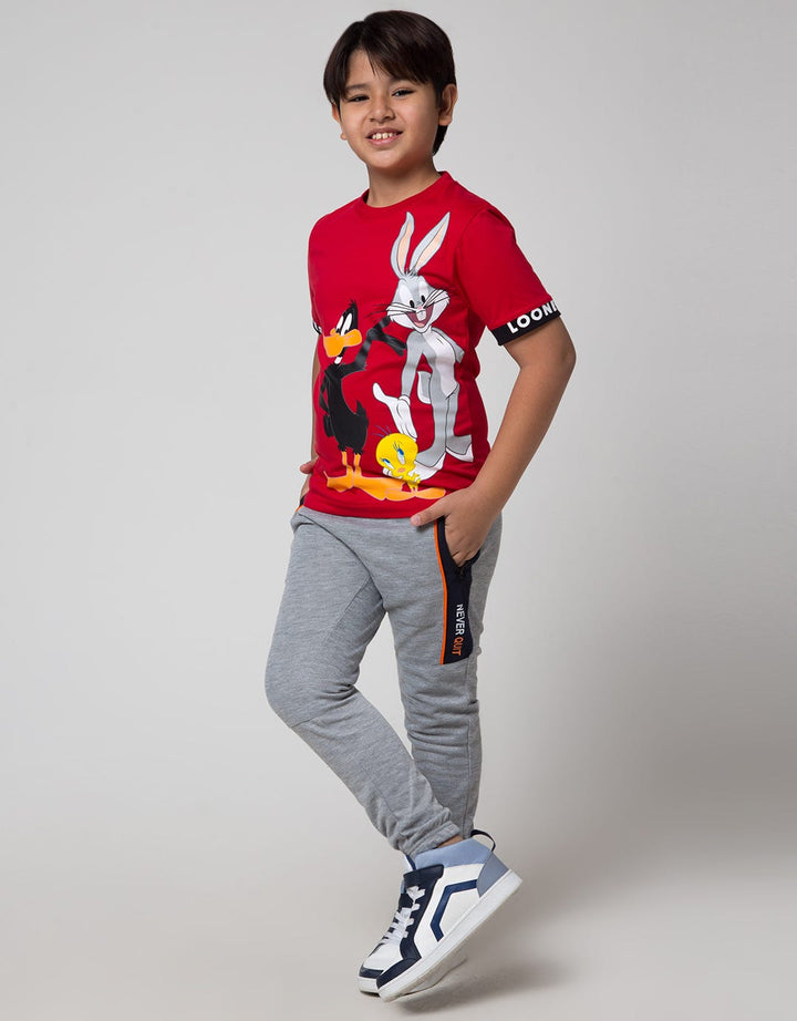 Character T-Shirt Looney Toons Daffy N Friends