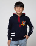 Character Sweater Looney Tunes Hood Logo