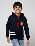 Character Sweater Looney Tunes Hood Logo