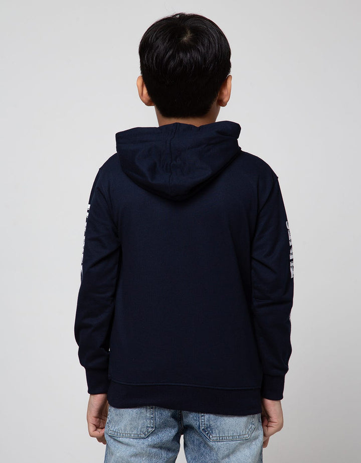 Character Sweater Looney Tunes Hood Logo