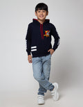 Character Sweater Looney Tunes Hood Logo