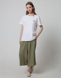 Connexion Long Pants Cullote Rayon Twill Basic
