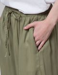 Connexion Long Pants Cullote Rayon Twill Basic