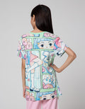 Nevada Anime Fullprint Kaos Anak Perempuan