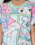 Nevada Anime Fullprint Kaos Anak Perempuan