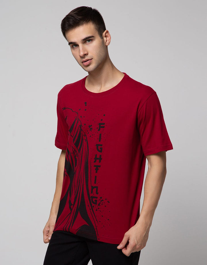 American Jeans Water Based Anime Print Kaos Pria