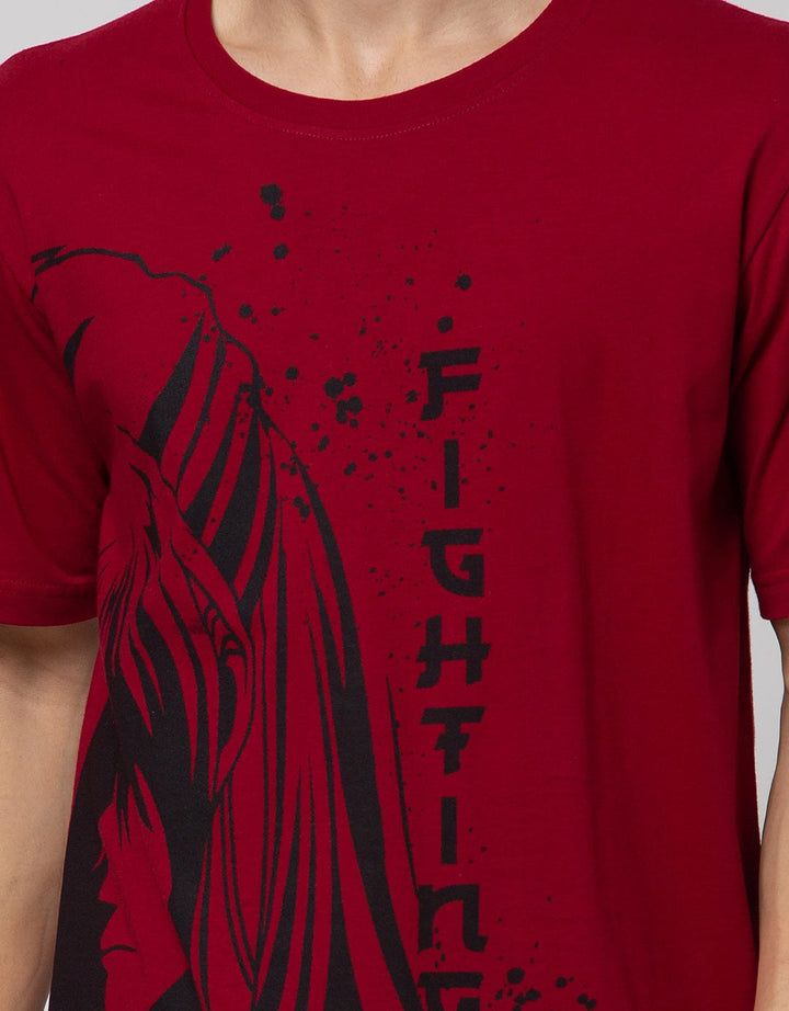 American Jeans Water Based Anime Print Kaos Pria