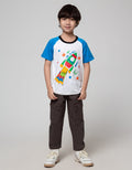 Little M Long Woven Cargo Non St Cargo Solid Rib Waist