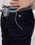 Little M Long Pants Reguler Rib Non Stretch