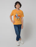 Little M Pants Denim Print Imagine Aplikasi