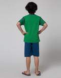Little M Top-Bottom Setelan T-Shirt Zebra
