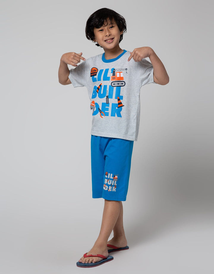 Little M Top-Bottom Setelan T-Shirt Builder