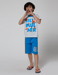 Little M Top-Bottom Setelan T-Shirt Builder