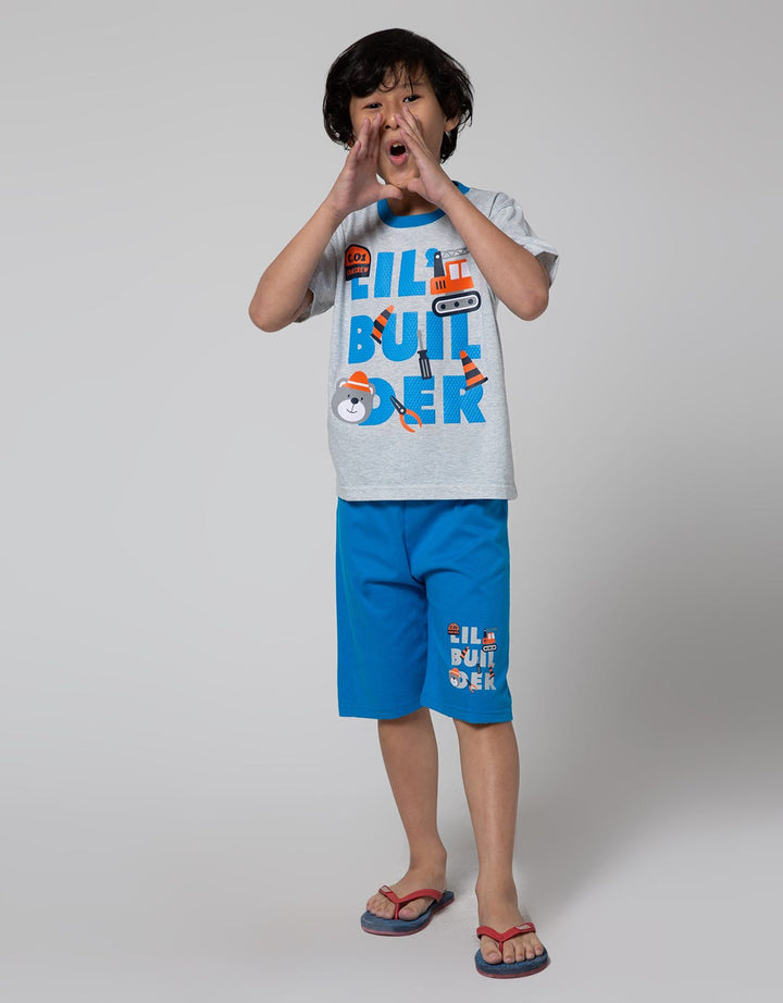 Little M Top-Bottom Setelan T-Shirt Builder