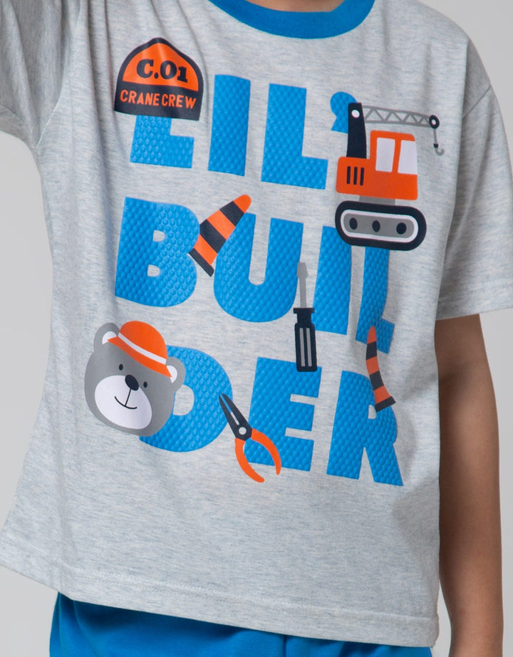 Little M Top-Bottom Setelan T-Shirt Builder