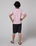 Little M Top-Bottom Setelan T-Shirt Stego