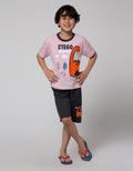 Little M Top-Bottom Setelan T-Shirt Stego