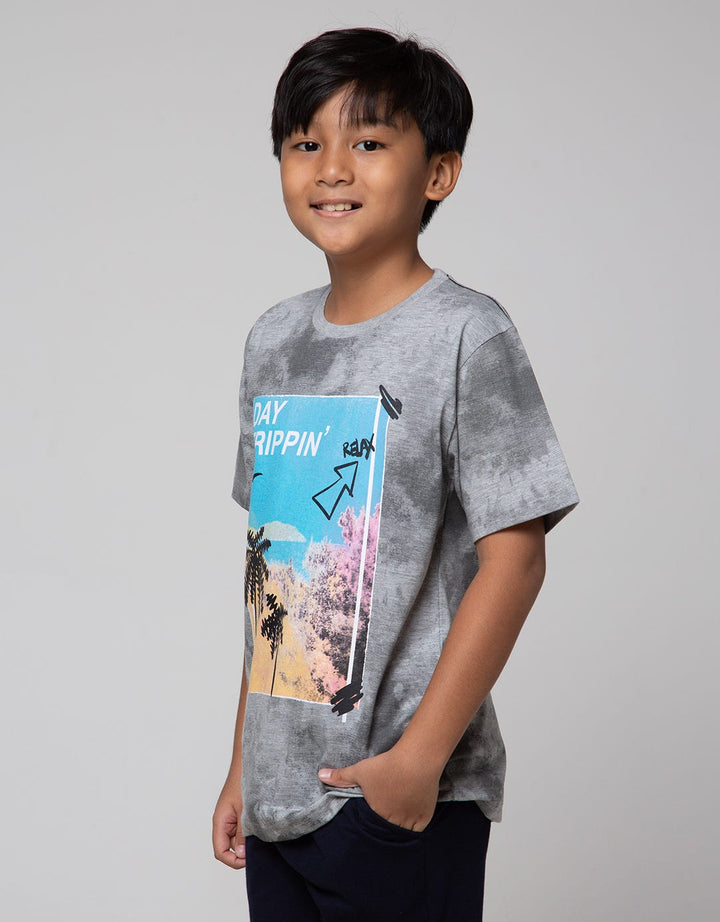 Nevada Short Sleeve T-Shirt Abstract Day Tripping