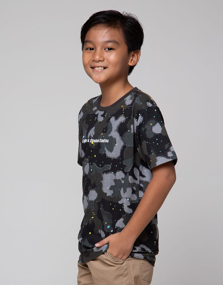 Nevada Camo Splash Kaos Anak Laki-Laki