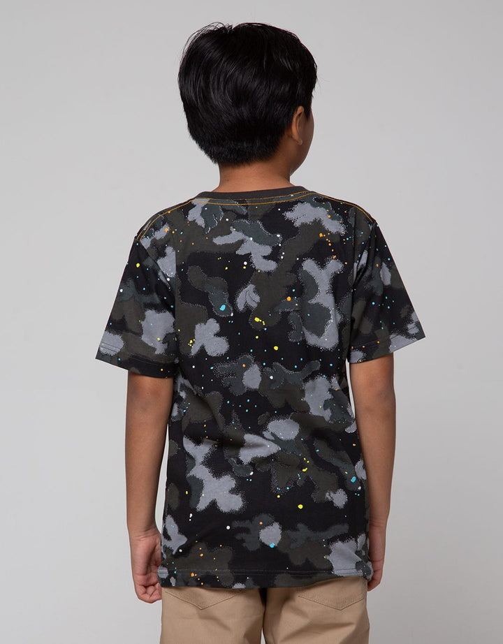 Nevada Camo Splash Kaos Anak Laki-Laki