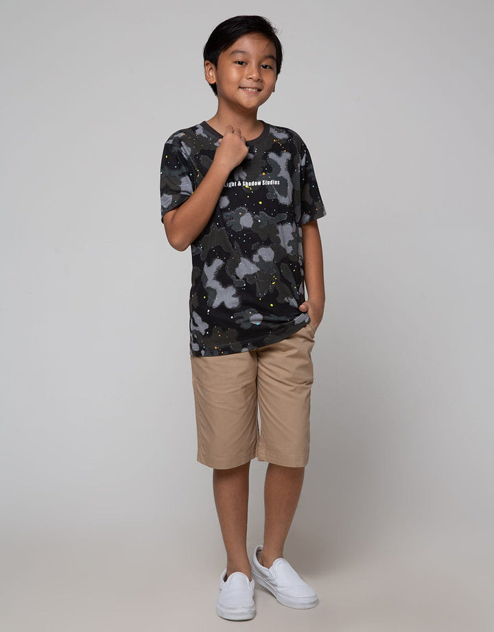 Nevada Camo Splash Kaos Anak Laki-Laki