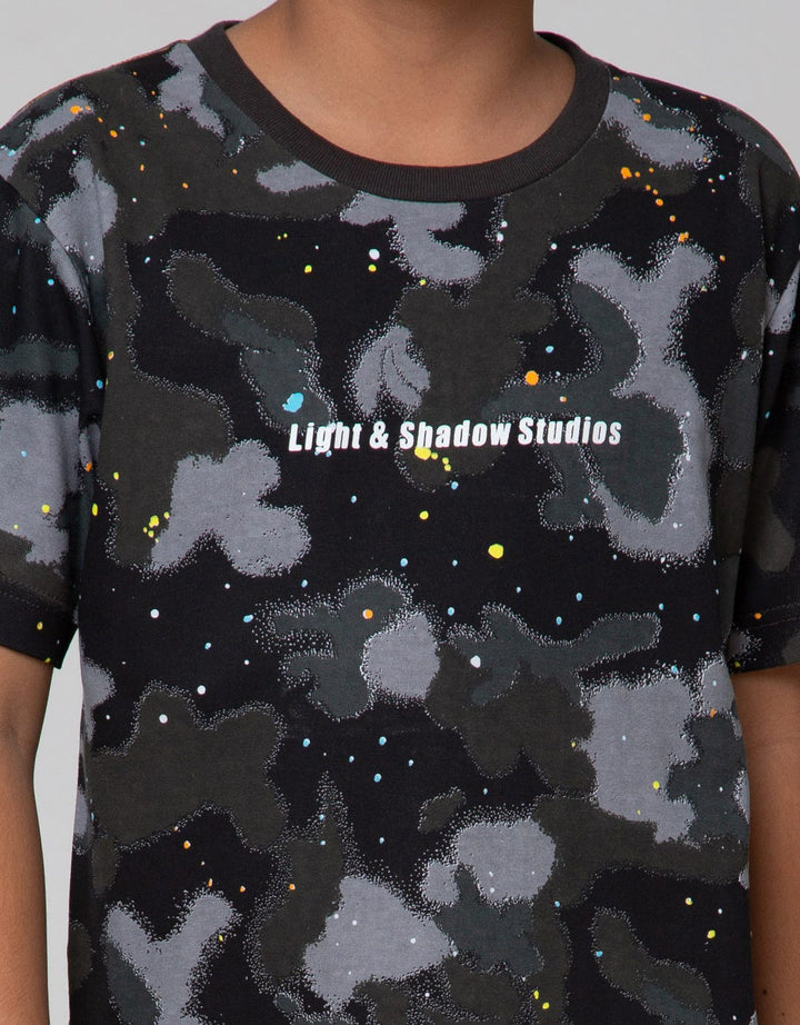 Nevada Camo Splash Kaos Anak Laki-Laki