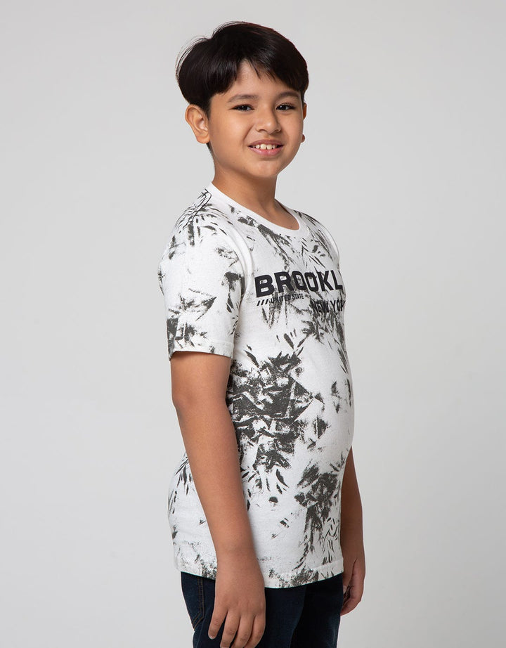 Nevada Short Sleeve T-Shirt Print Mineral Brooklyn