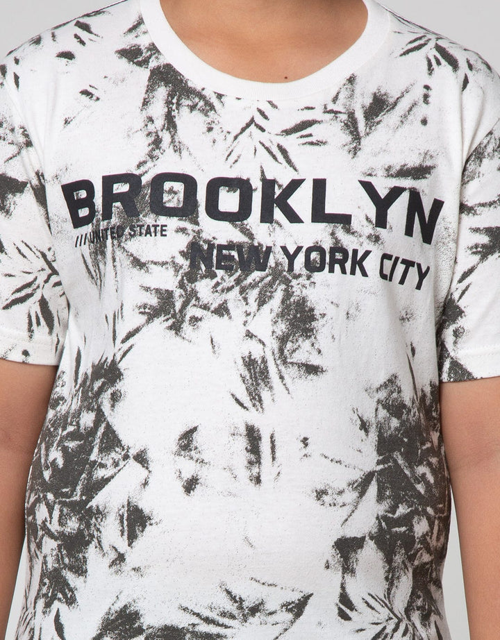 Nevada Short Sleeve T-Shirt Print Mineral Brooklyn