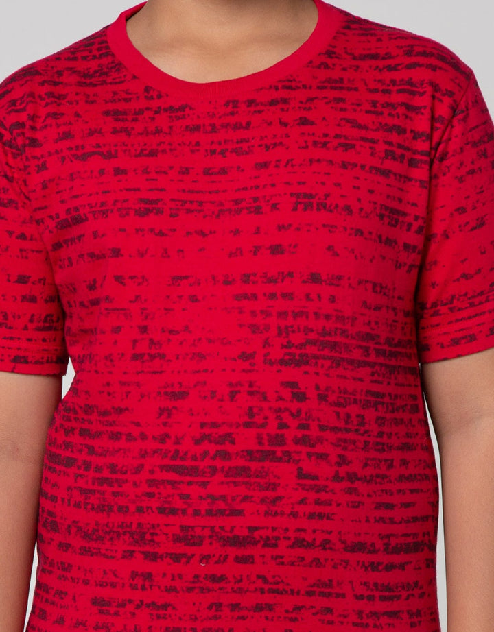 Nevada Short Sleeve T-Shirt FullShadow Stripy