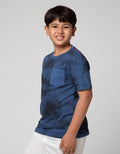 Nevada Abstract Fullprint Kaos Anak Laki-Laki