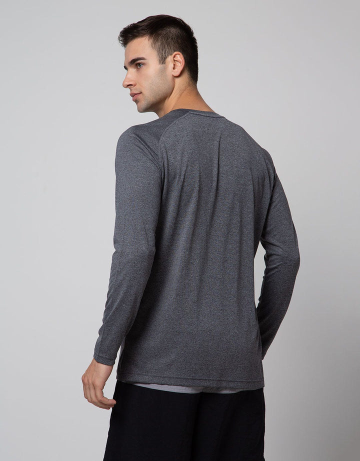 Nevada Sport Long Sleeve T-Shirt Print Jersey Poly Heiq Smart